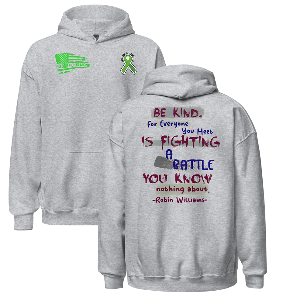 Be Kind - Robin Williams Hoodie