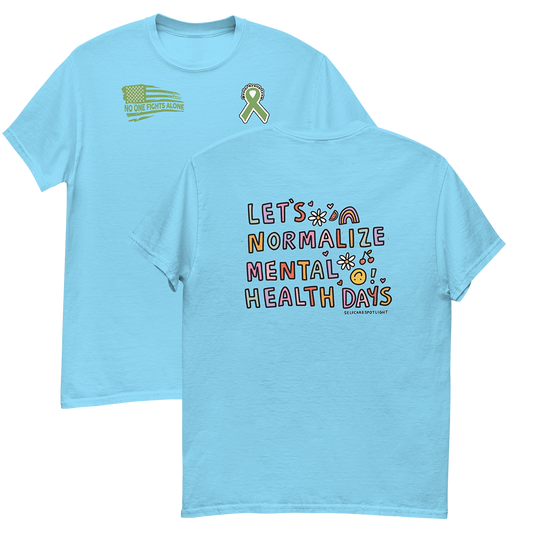 Let's Normalize Mental Health Days Men's T-Shirt