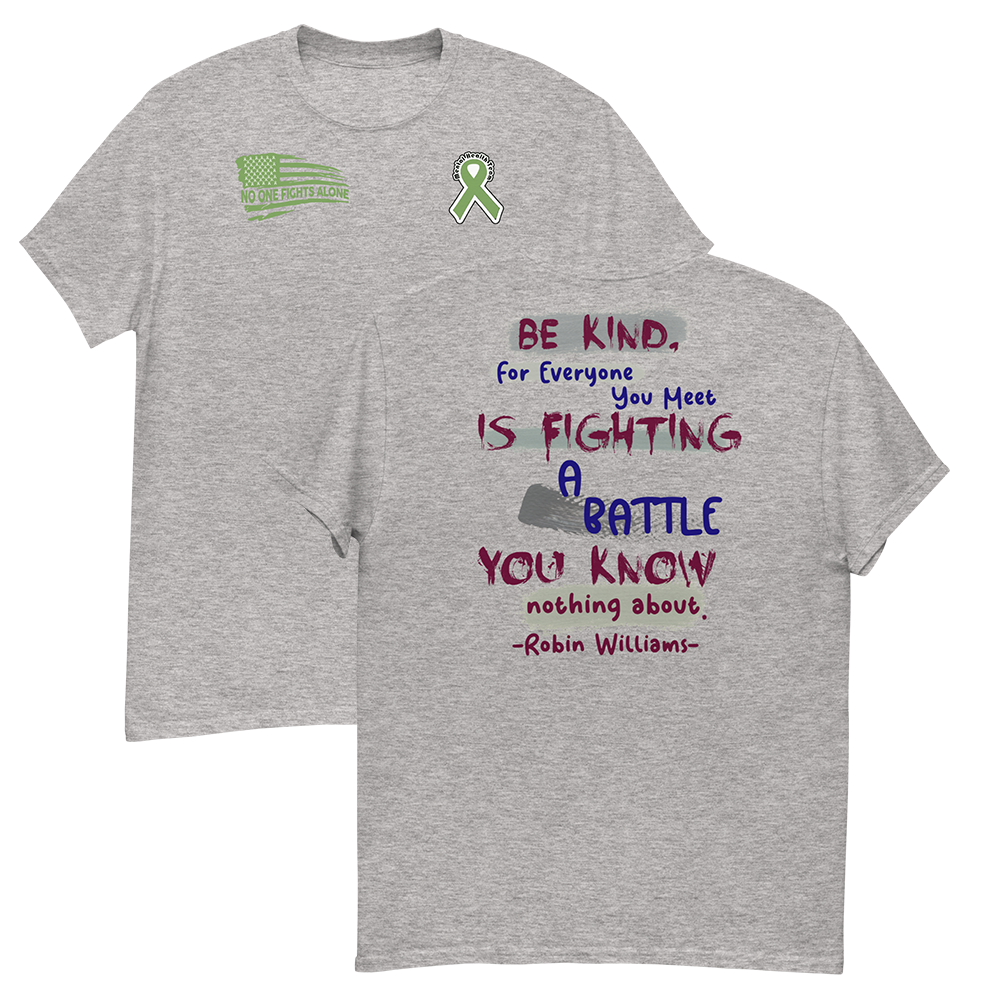 Be Kind - Robin Williams Men's T-Shirt