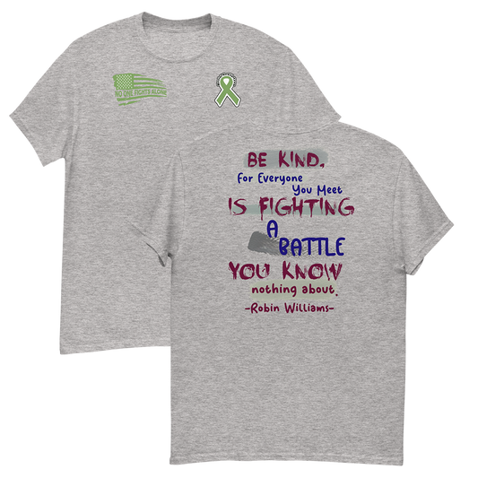 Be Kind - Robin Williams Men's T-Shirt