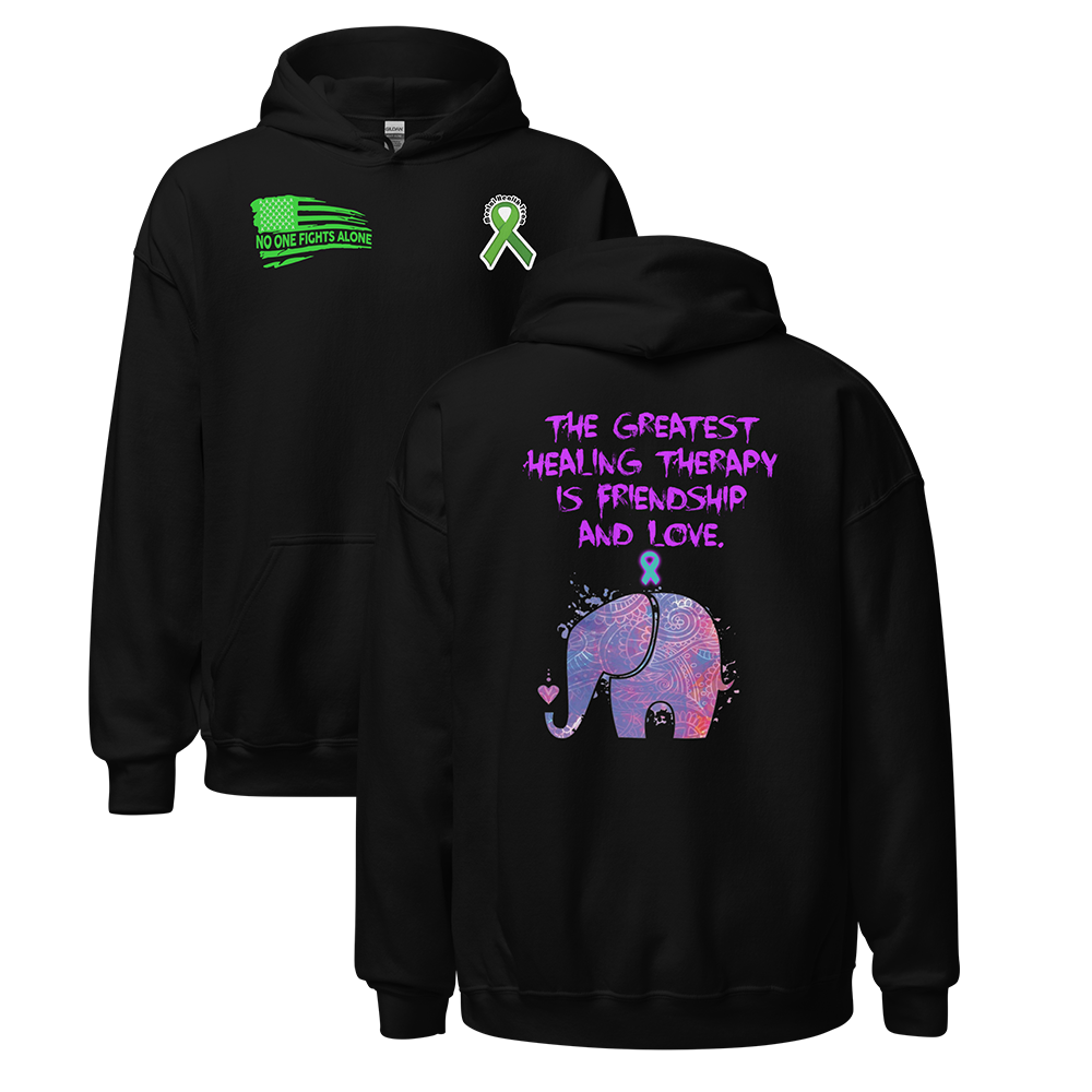 Healing from Friendship and Love - PTSD - Elephant - Hoodie