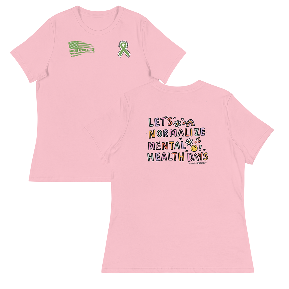 Lets Normalize Mental Health Days Women's T-Shirt