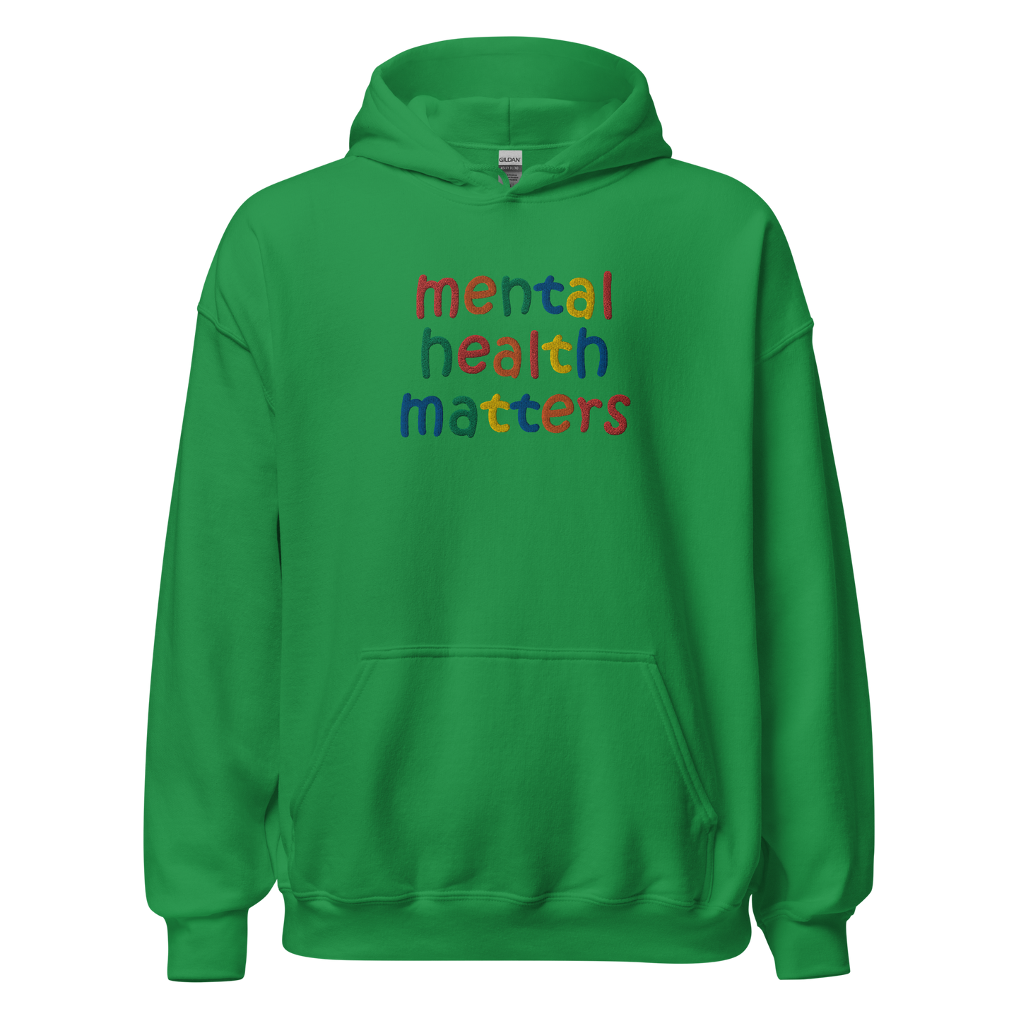 Mental Health Matters Embroidered Hoodie