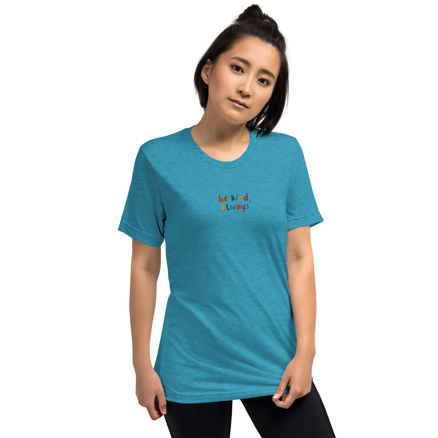 Be Kind Always Embroidered Unisex T-Shirt