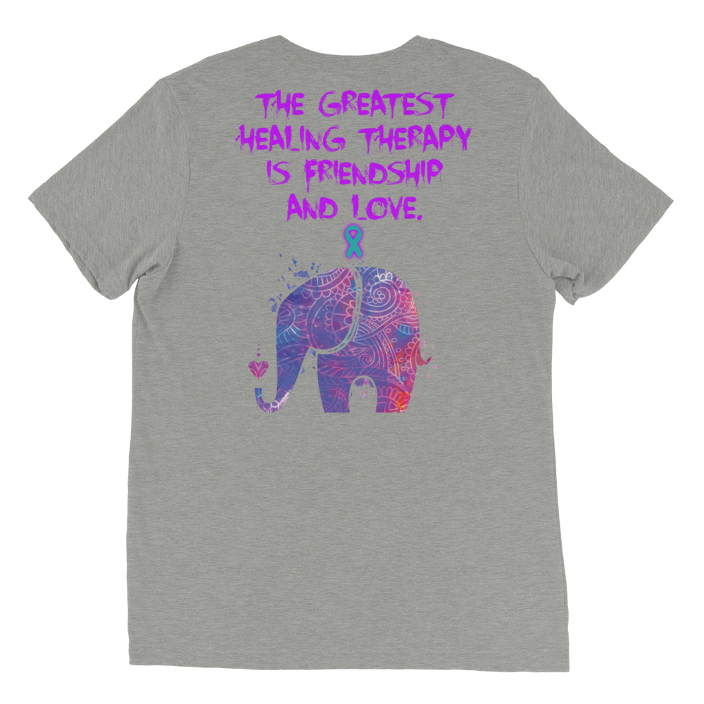 Healing from Friendship and Love - PTSD - Elephant - Unisex T-Shirt