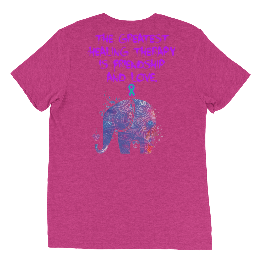 Healing from Friendship and Love - PTSD - Elephant - Unisex T-Shirt