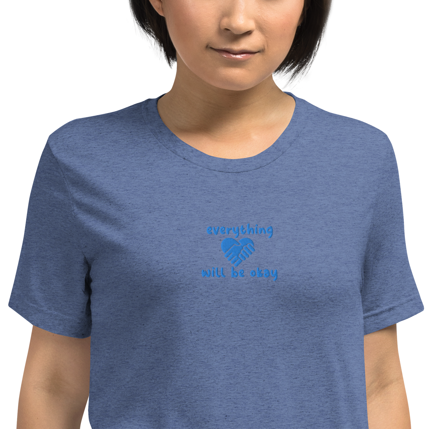 Everything Will Be Okay Embroidered Unisex T-Shirt