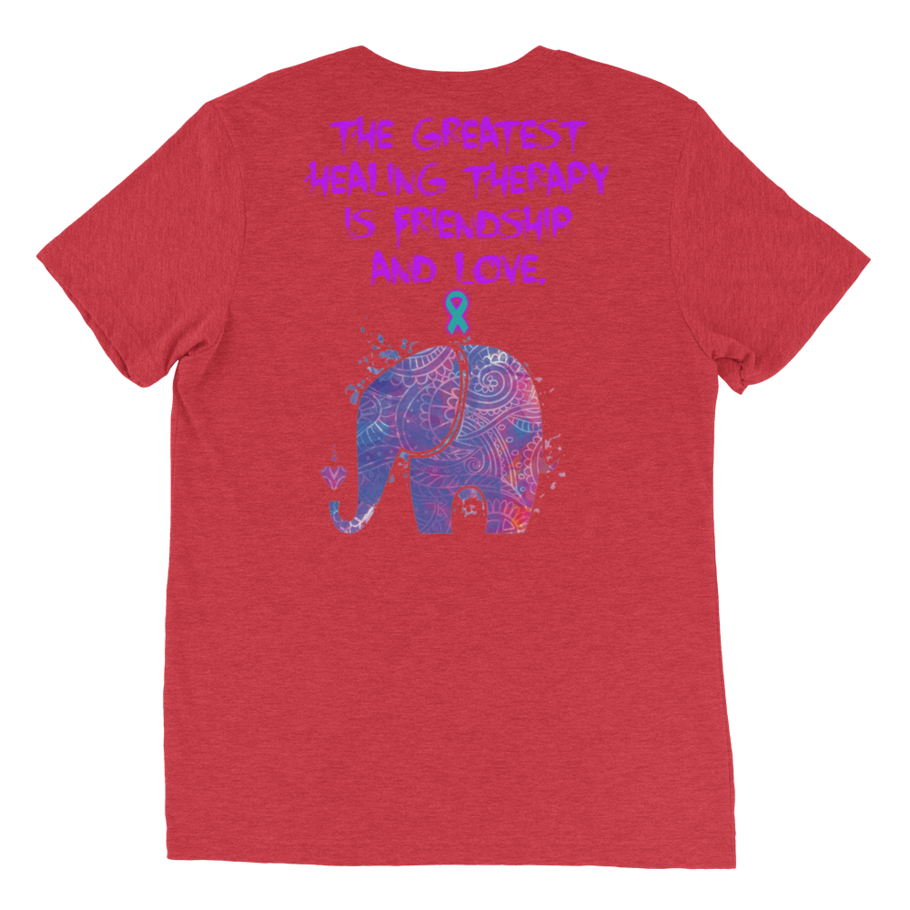 Healing from Friendship and Love - PTSD - Elephant - Unisex T-Shirt