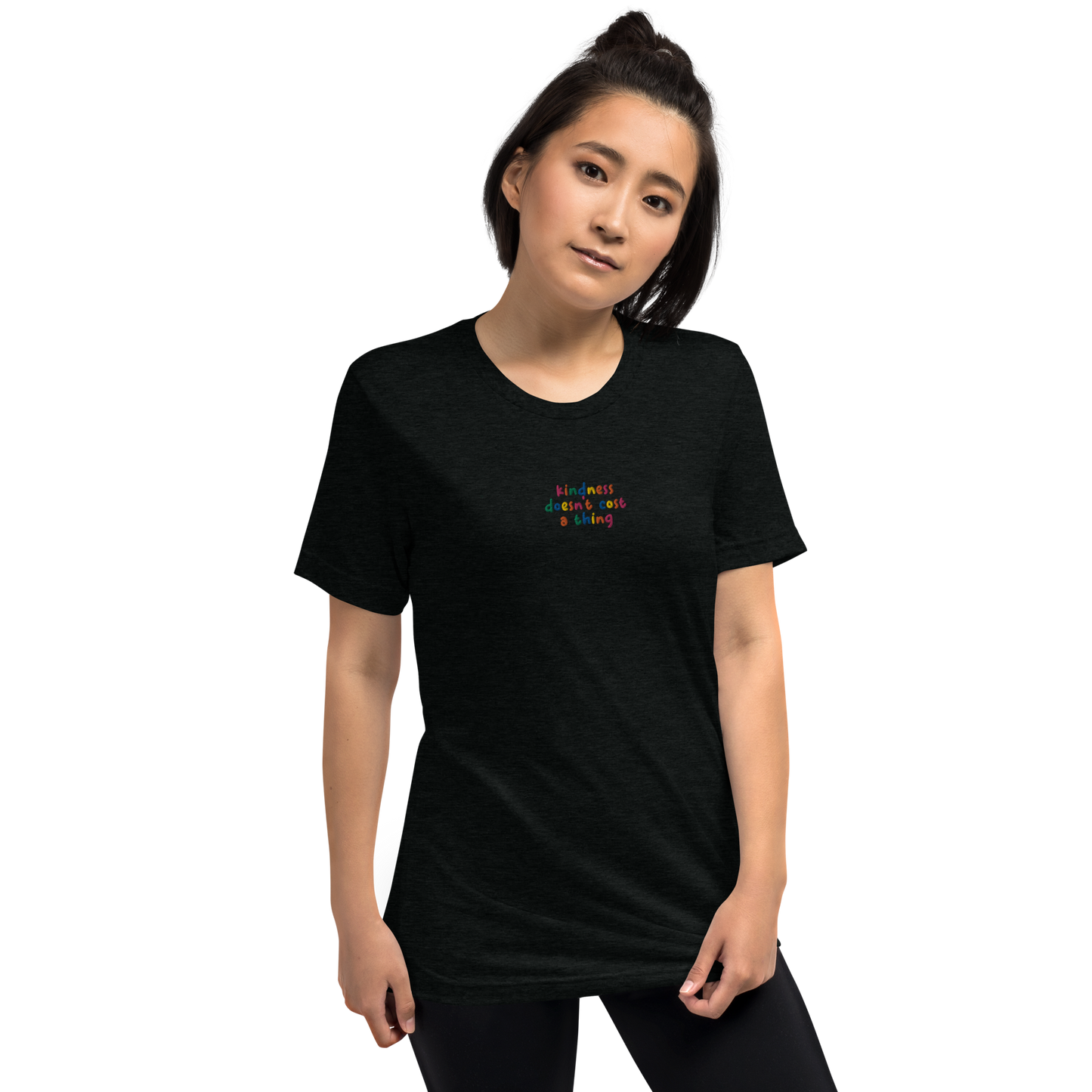 Kindness Doesn't Cost A Thing Embroidered Unisex T-Shirt