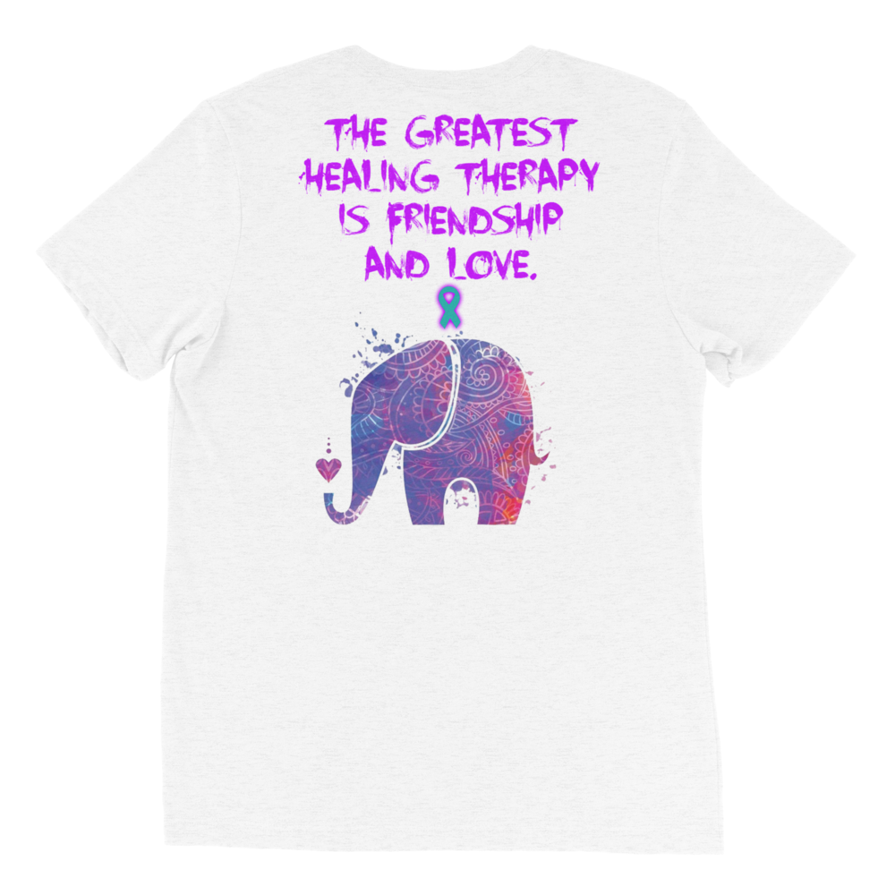 Healing from Friendship and Love - PTSD - Elephant - Unisex T-Shirt