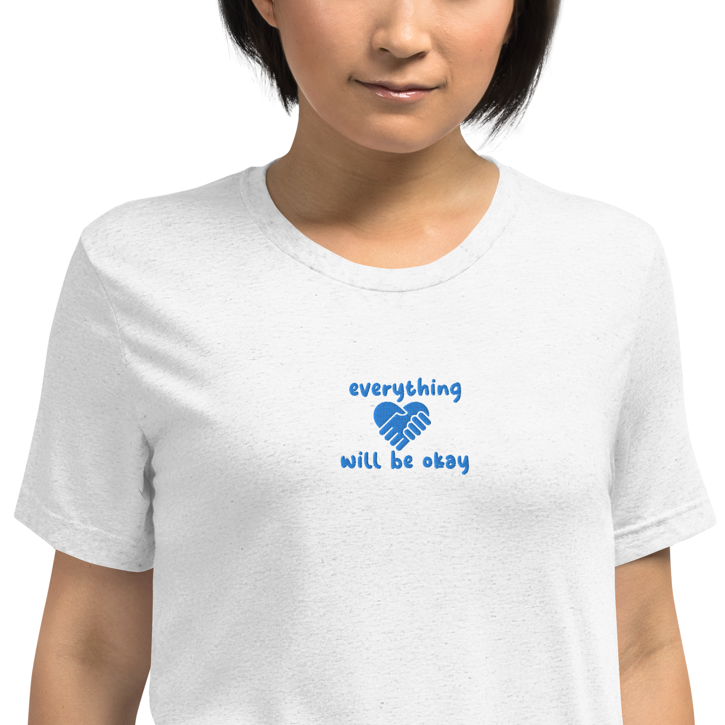 Everything Will Be Okay Embroidered Unisex T-Shirt