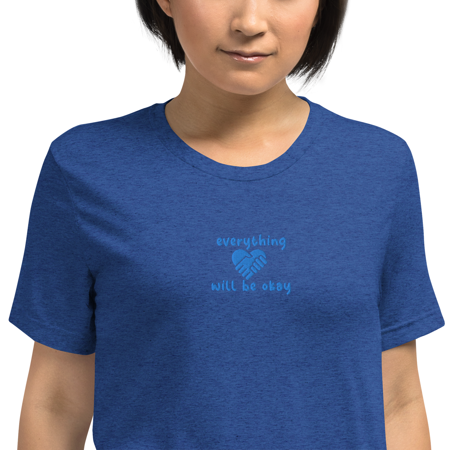 Everything Will Be Okay Embroidered Unisex T-Shirt