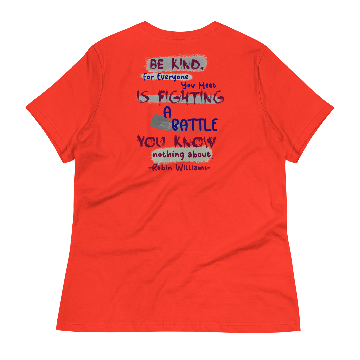 Be Kind - Robin Williams Women's T-Shirt