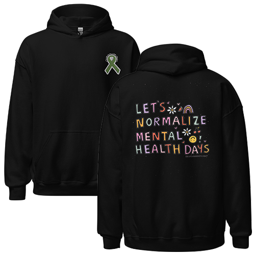 Lets Normalize Mental Health Days Unisex Hoodie