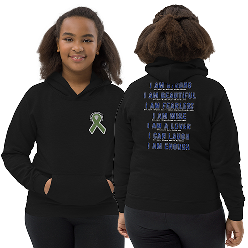 I Am Enough Kids Hoodie