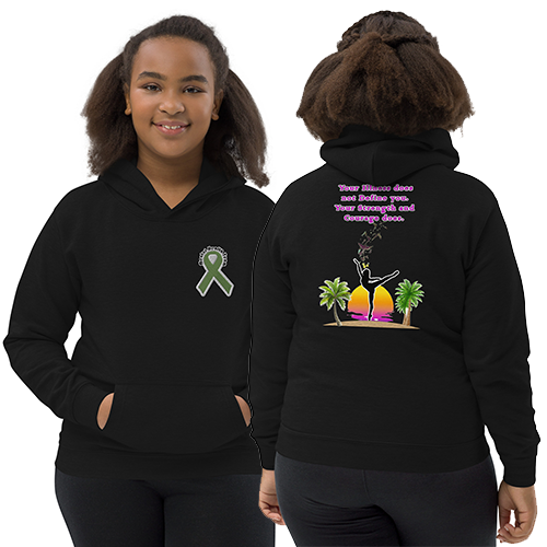 Illness and Strength Kids Hoodie