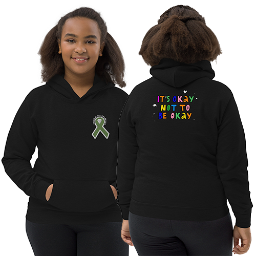 It's Okay Not To Be Okay Kids Hoodie