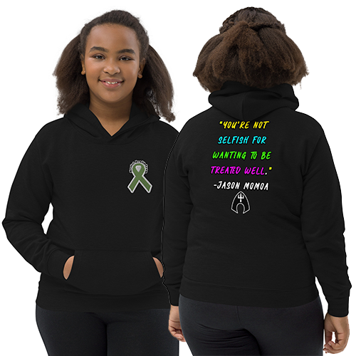 You're Not Selfish - Jason Momoa Kids Hoodie