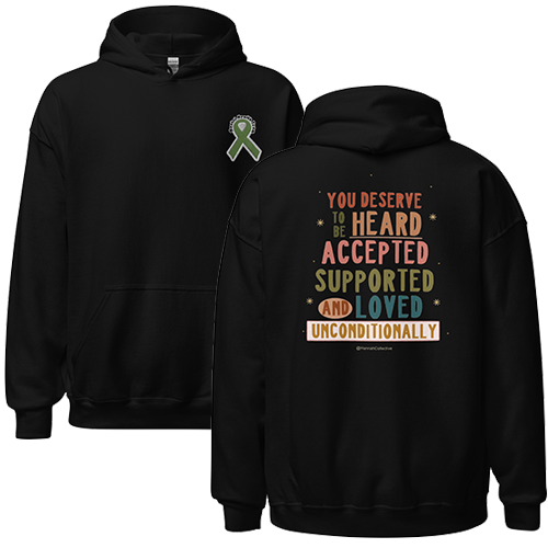 You Deserve To Be Heard Unisex Hoodie