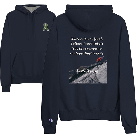 Courage Mens Champion Hoodie