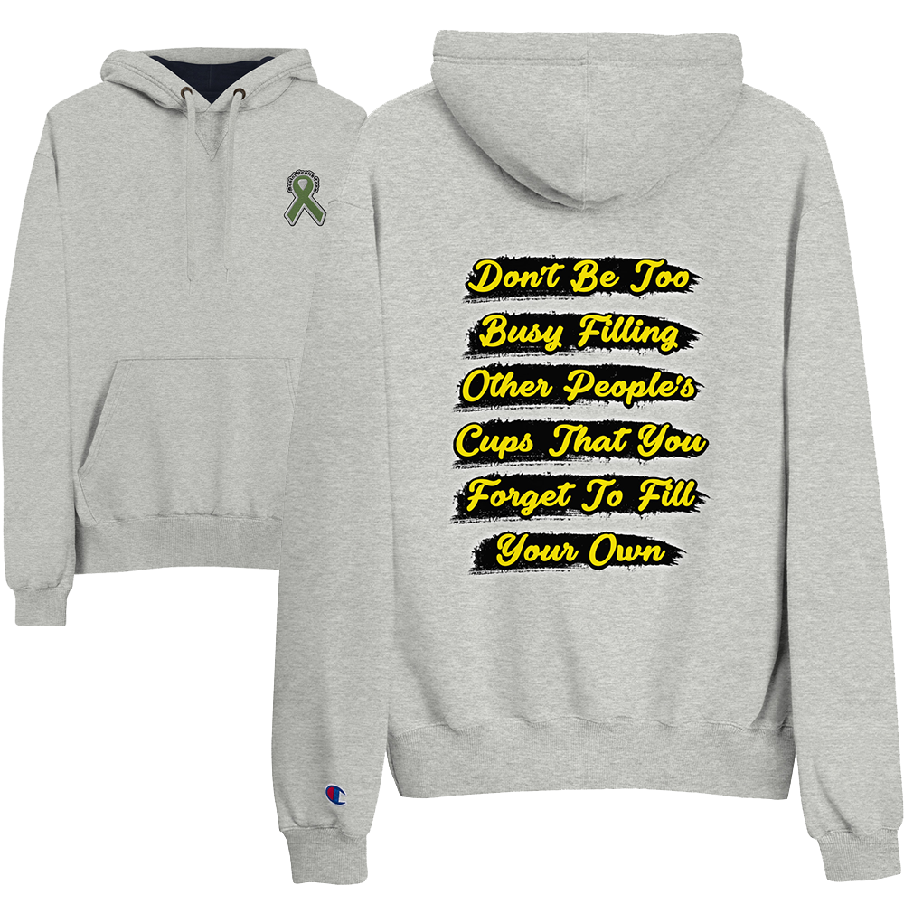 Fill Your Cup Mens Champion Hoodie