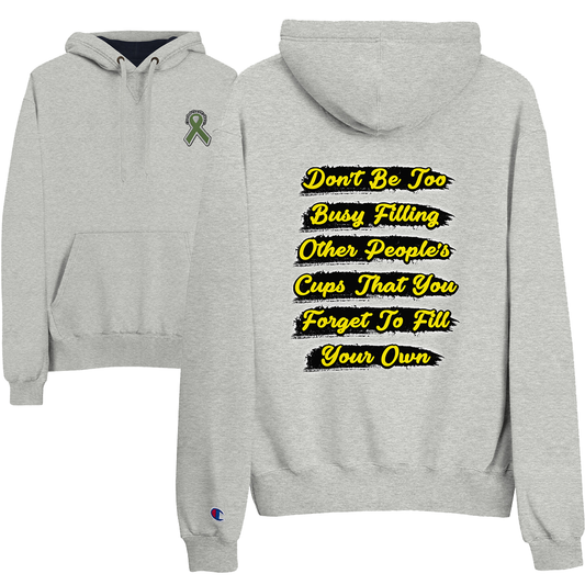 Fill Your Cup Mens Champion Hoodie