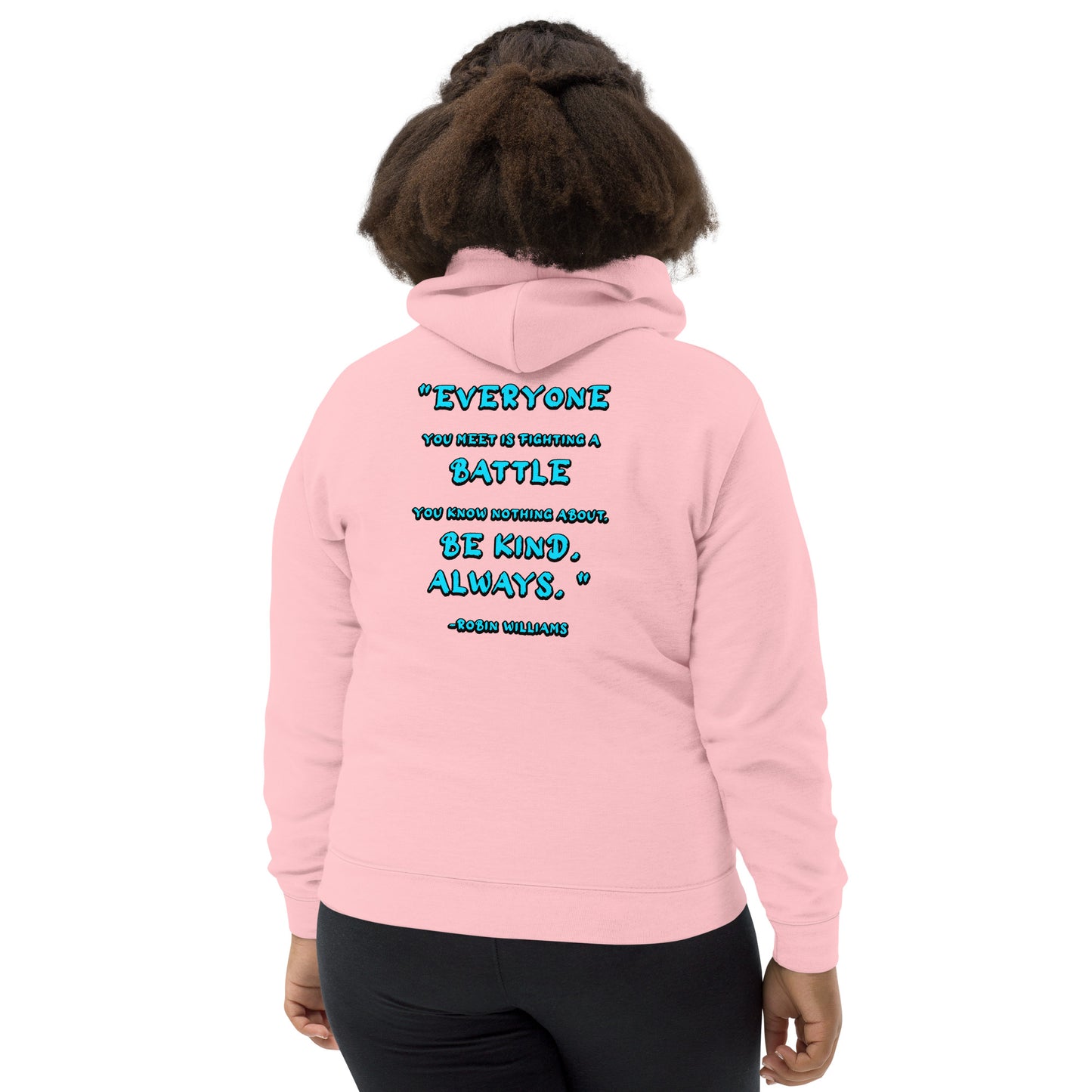 Be Kind, Always - Robin Williams Kids Hoodie