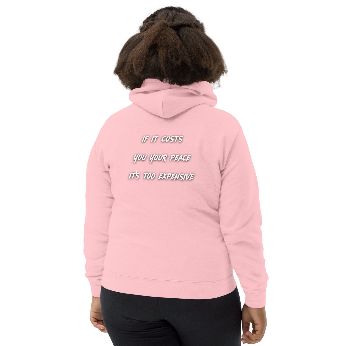 Cost Of Peace Kids Hoodie