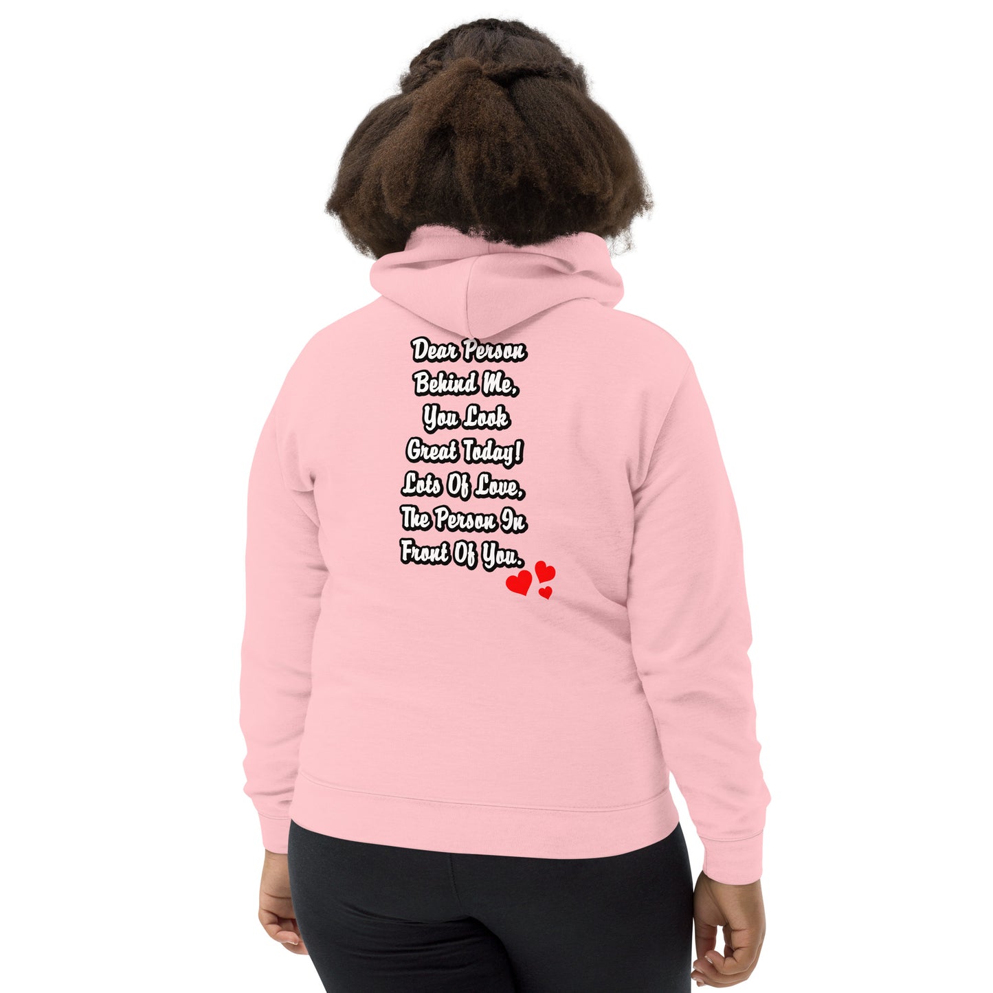 Dear Person Behind Me Kids Hoodie