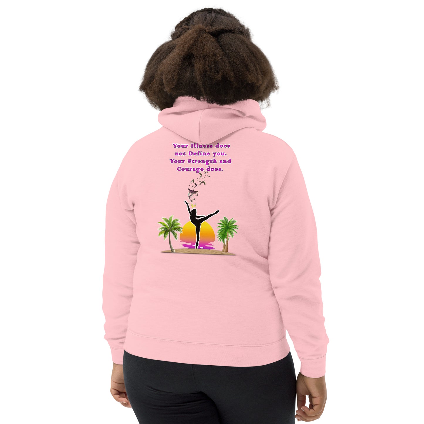 Illness and Strength Kids Hoodie