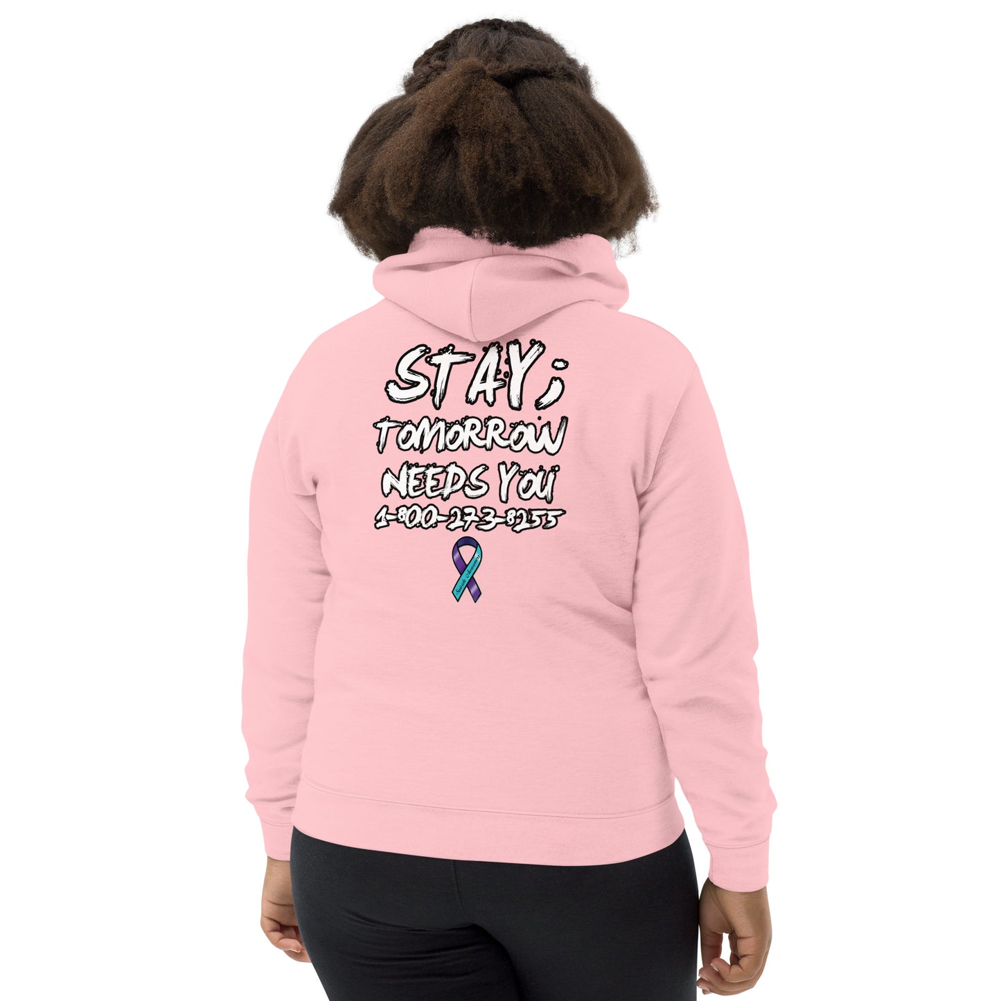 Stay; Tomorrow Needs You Kids Hoodie