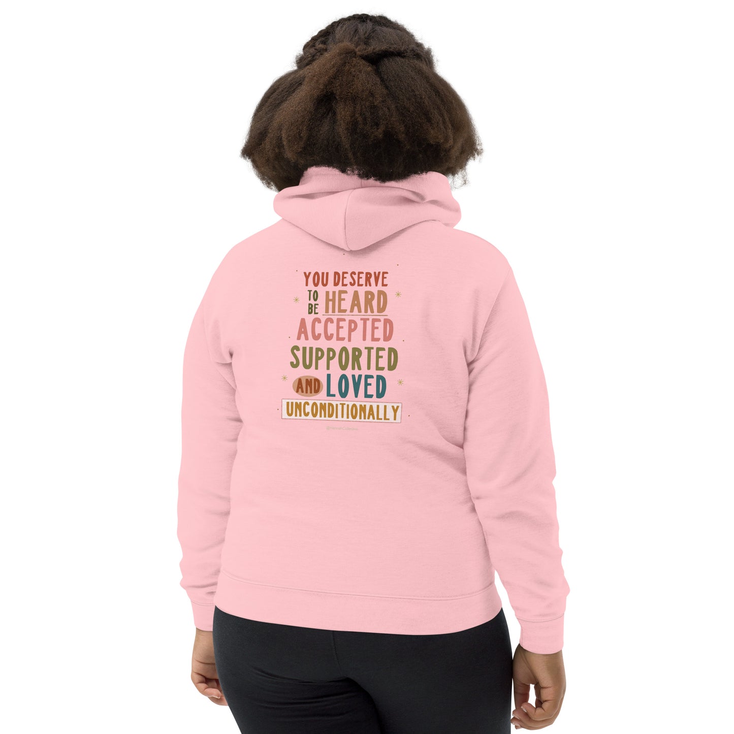 You Deserve To Be Heard Kids Hoodie