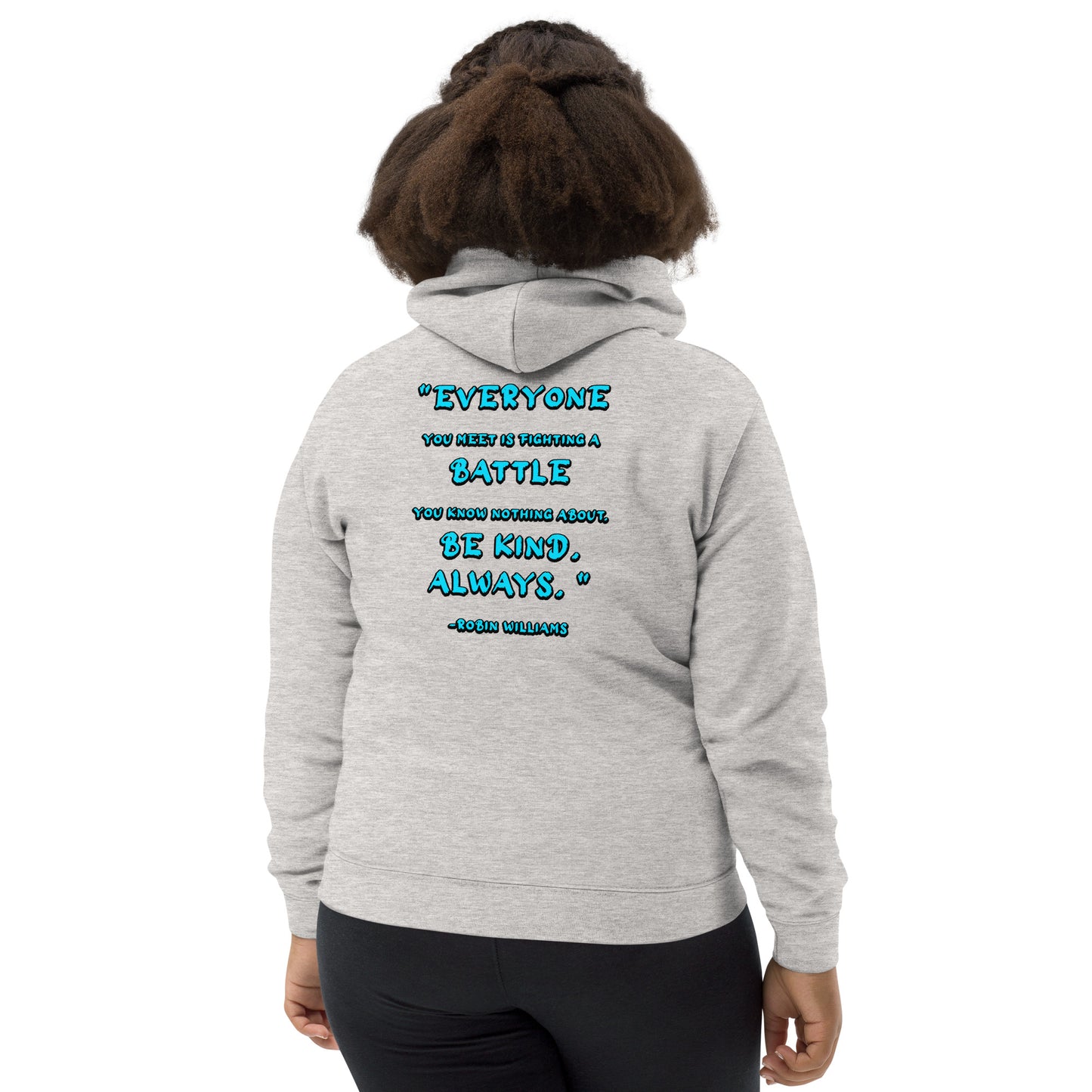 Be Kind, Always - Robin Williams Kids Hoodie