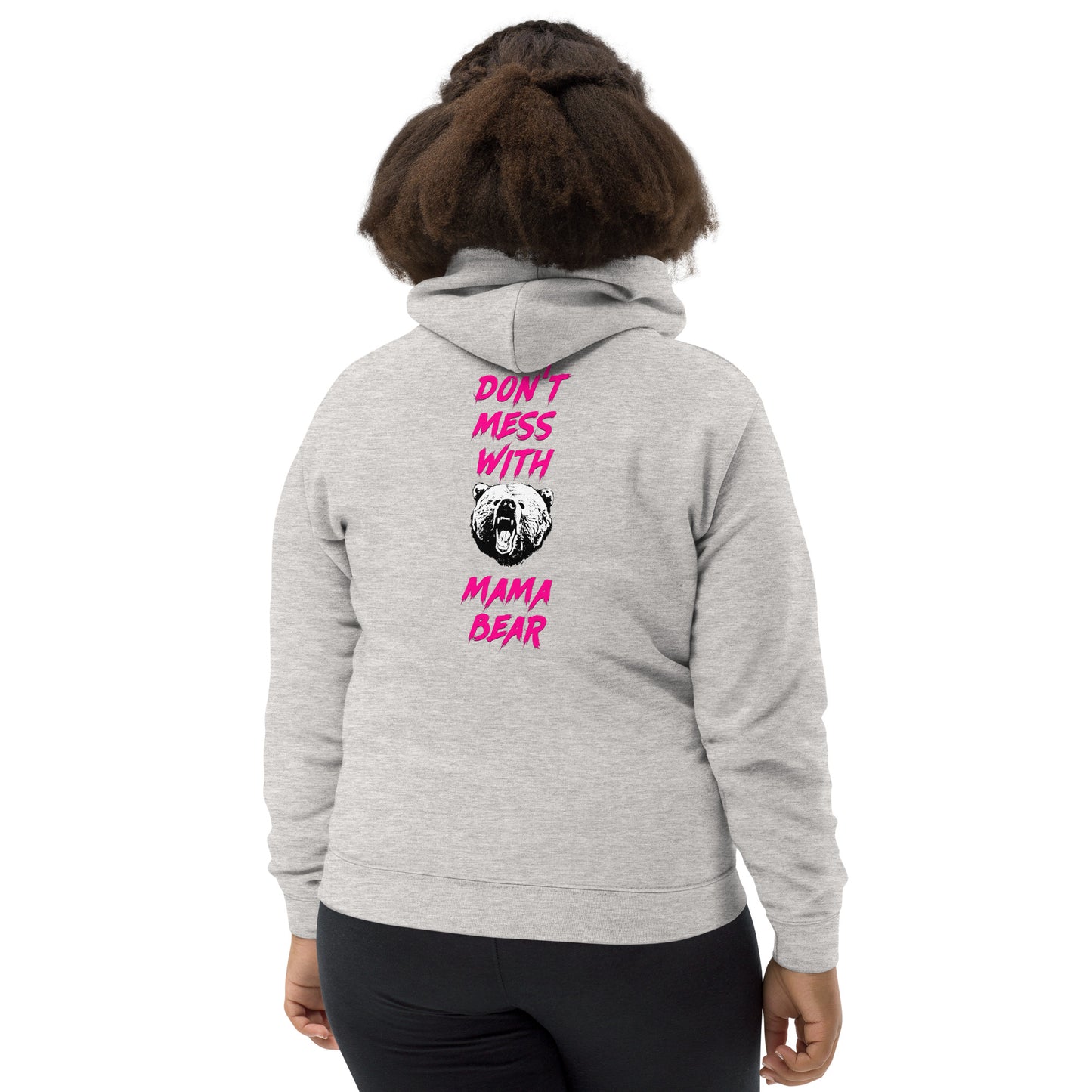 Don't Mess With Mama Bear Kids Hoodie