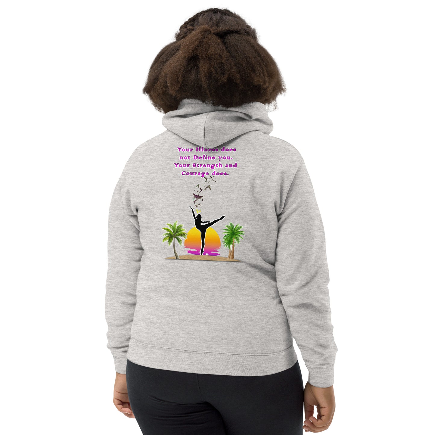 Illness and Strength Kids Hoodie