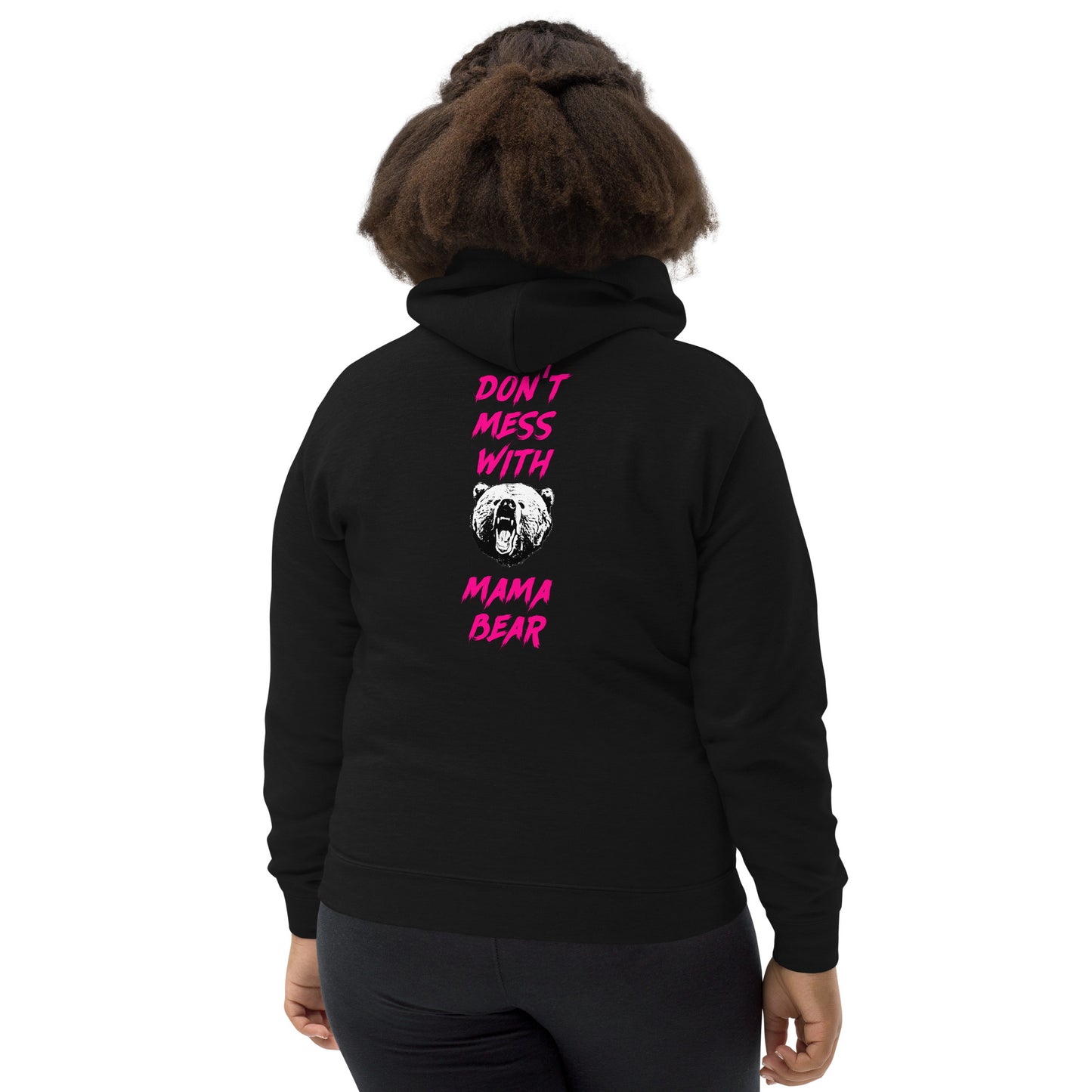 Don't Mess With Mama Bear Kids Hoodie