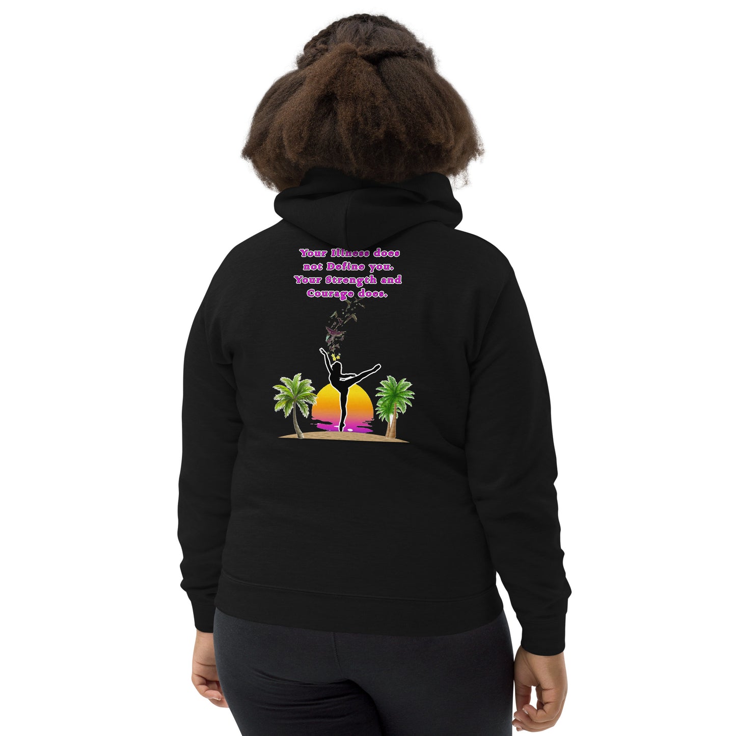 Illness and Strength Kids Hoodie