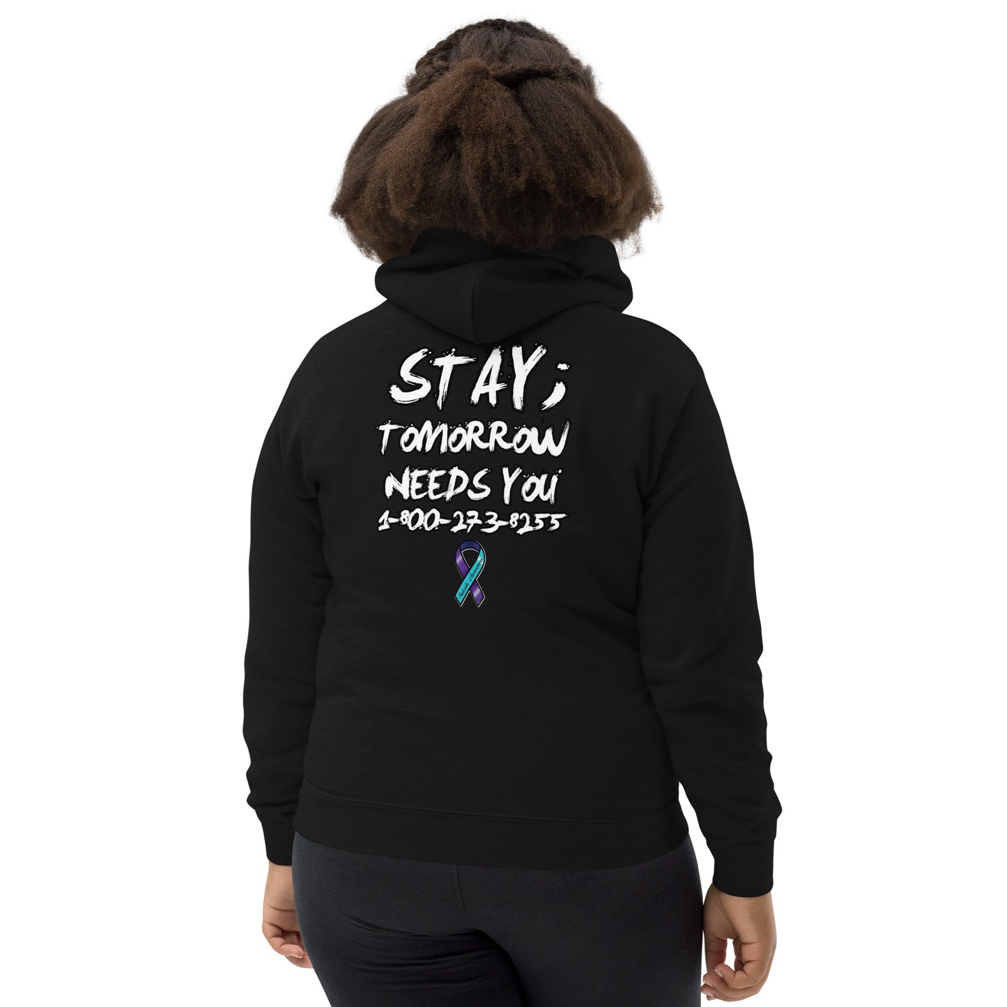 Stay; Tomorrow Needs You Kids Hoodie