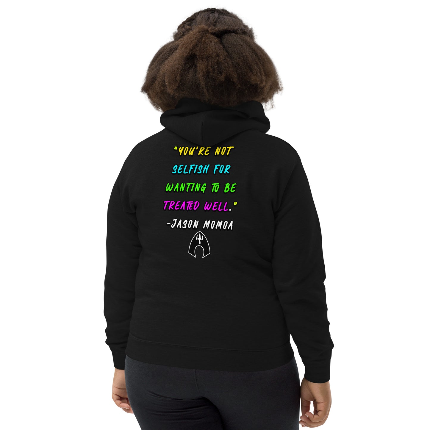 You're Not Selfish - Jason Momoa Kids Hoodie