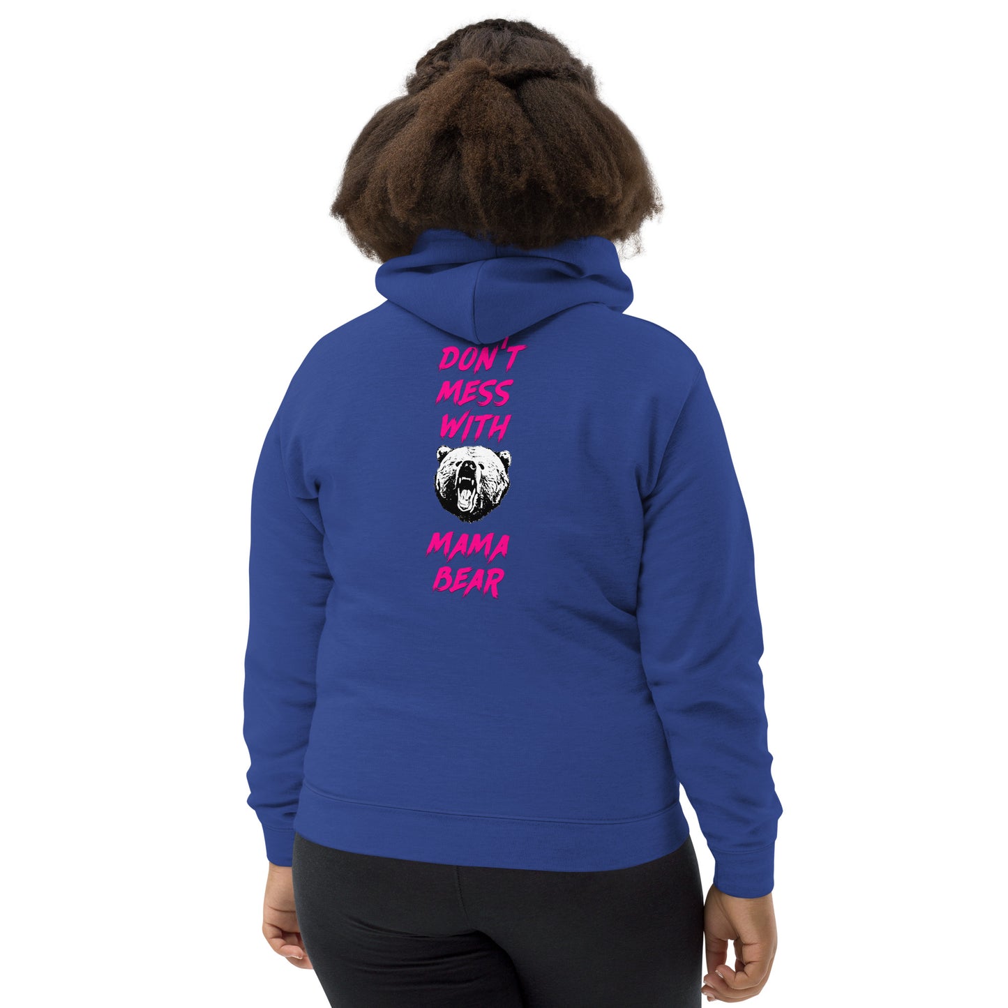 Don't Mess With Mama Bear Kids Hoodie