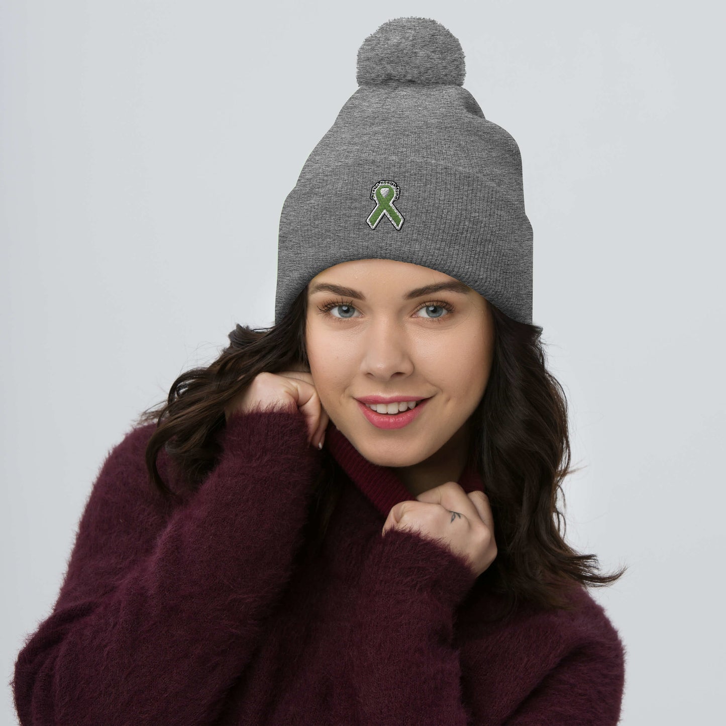 Mental Health Team Pom-Pom Beanie