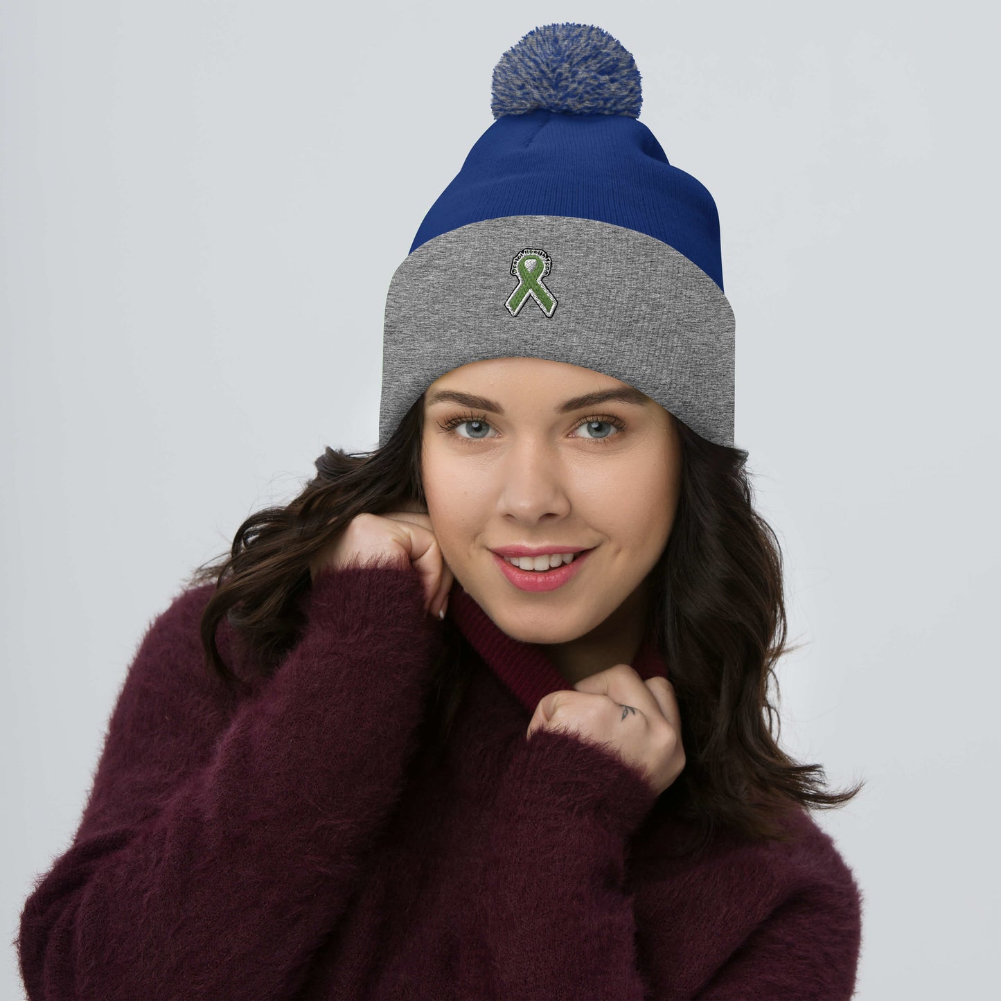 Mental Health Team Pom-Pom Beanie