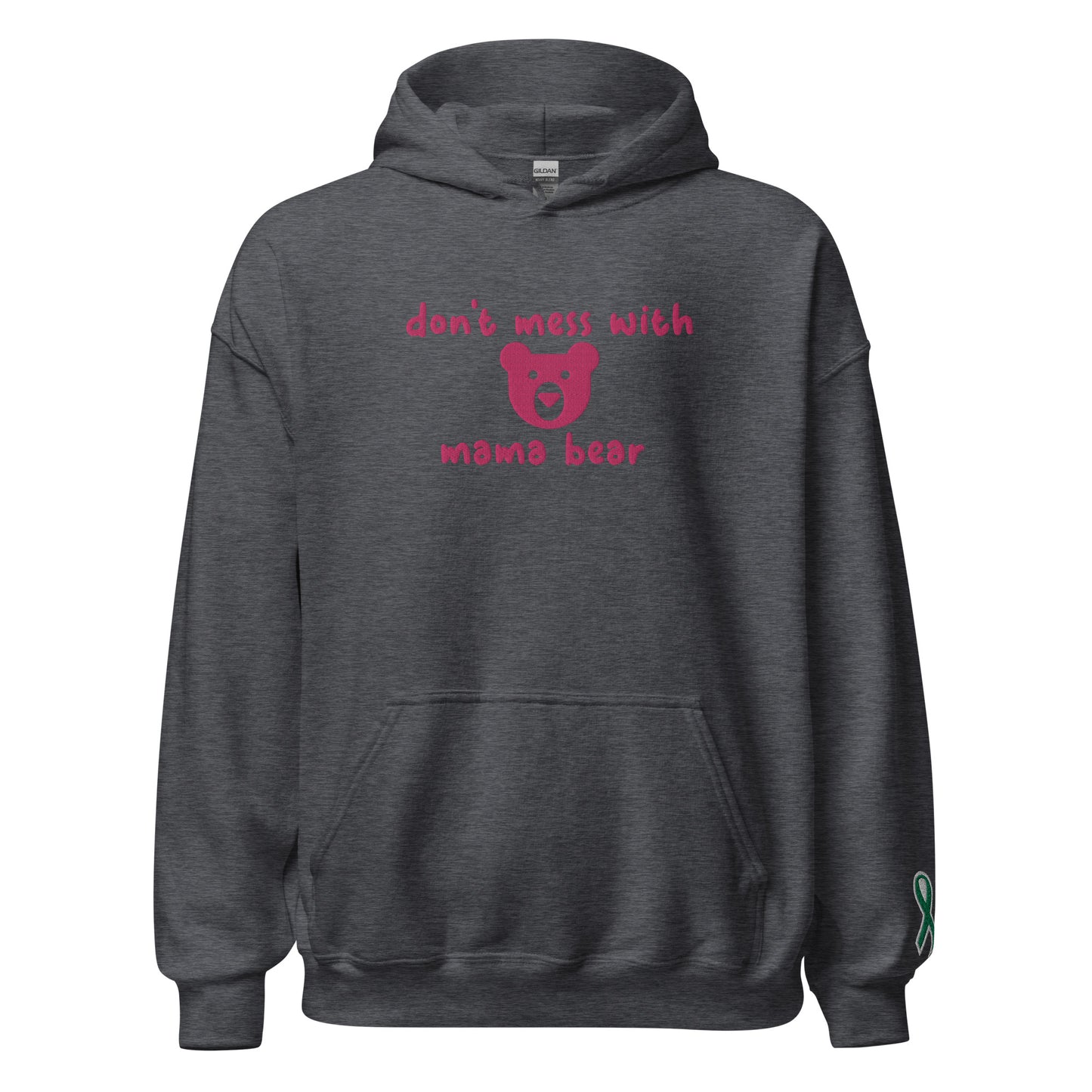 Don't Mess With Mama Bear Embroidered Unisex Hoodie