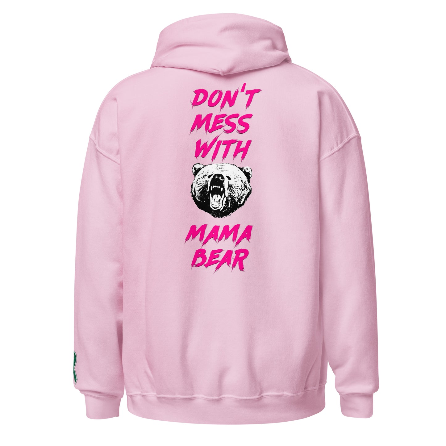 Don't Mess With Mama Bear Embroidered Unisex Hoodie