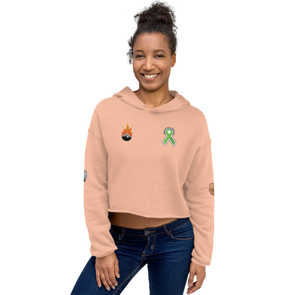 Taylor Womens Crop Hoodie