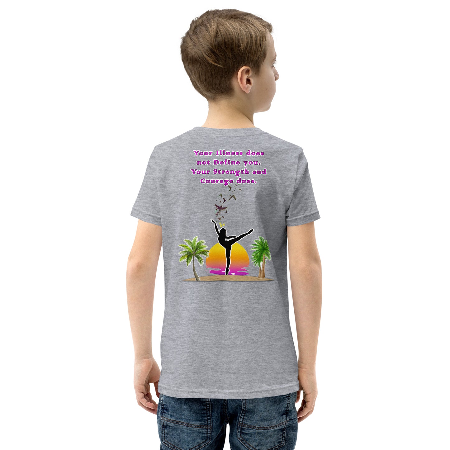 Illness and Strength Youth Short Sleeve T-Shirt