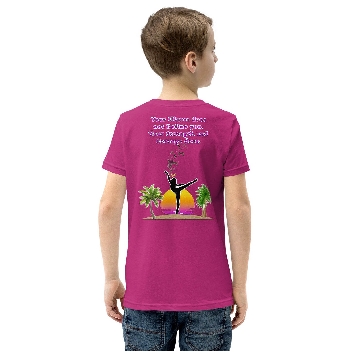 Illness and Strength Youth Short Sleeve T-Shirt