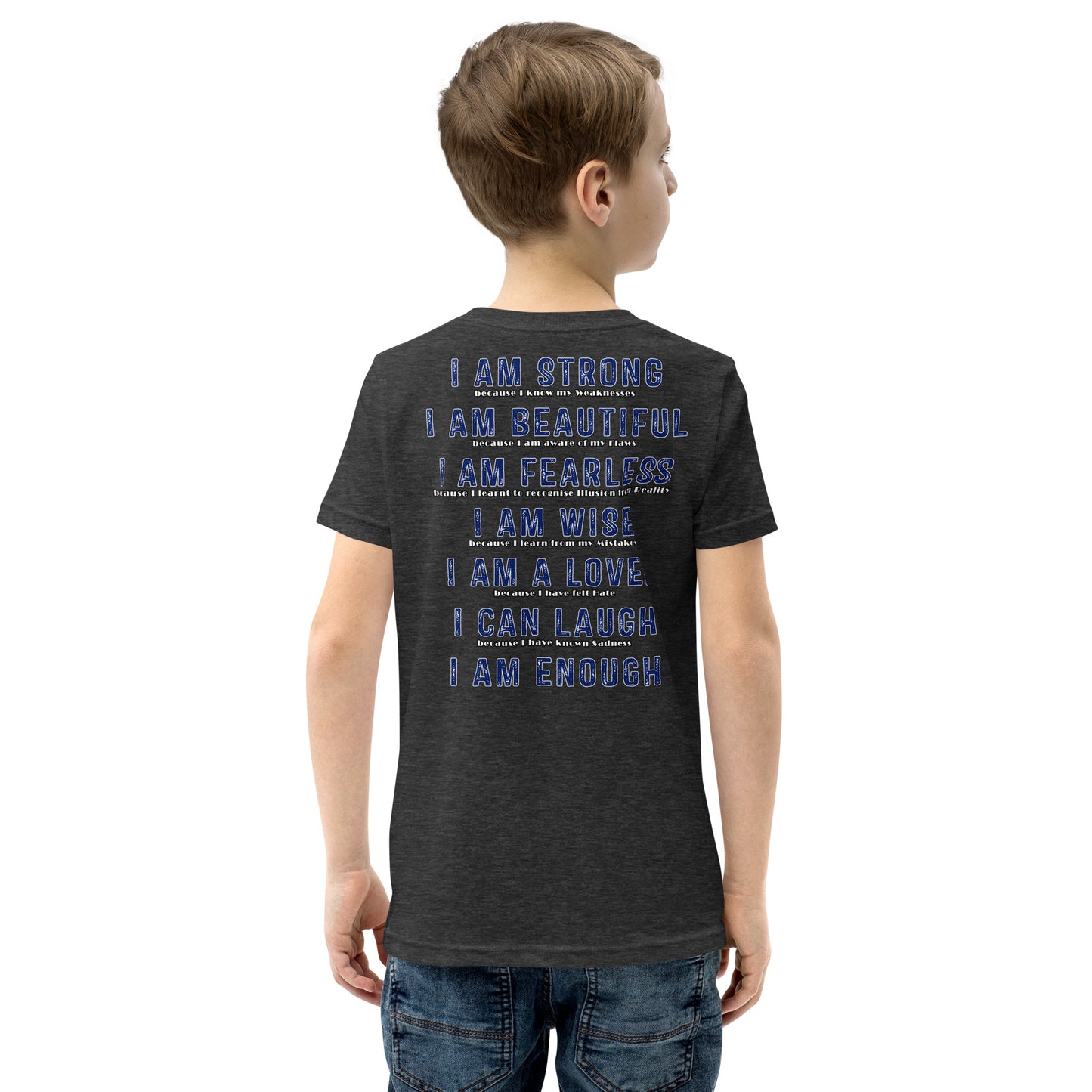 I Am Enough Youth Short Sleeve T-Shirt