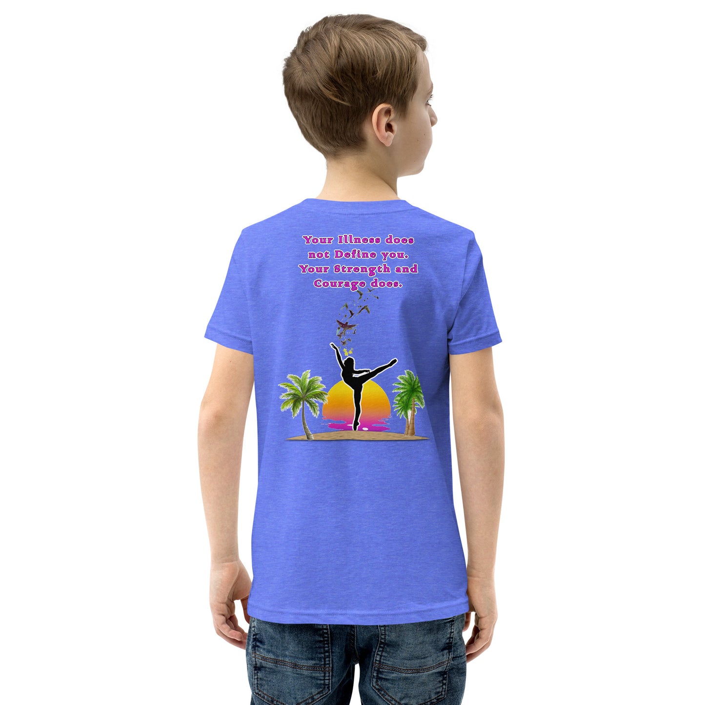 Illness and Strength Youth Short Sleeve T-Shirt