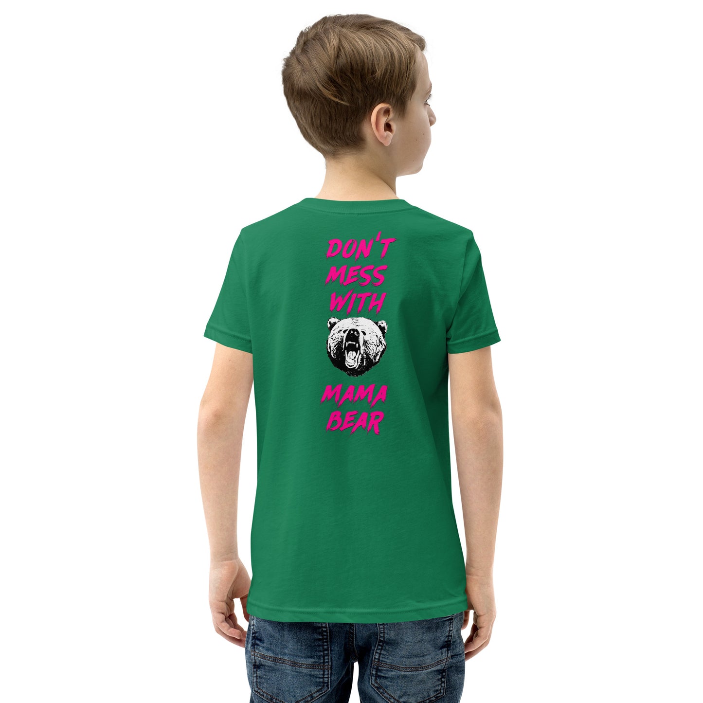 Don't Mess With Mama Bear Youth Short Sleeve T-Shirt